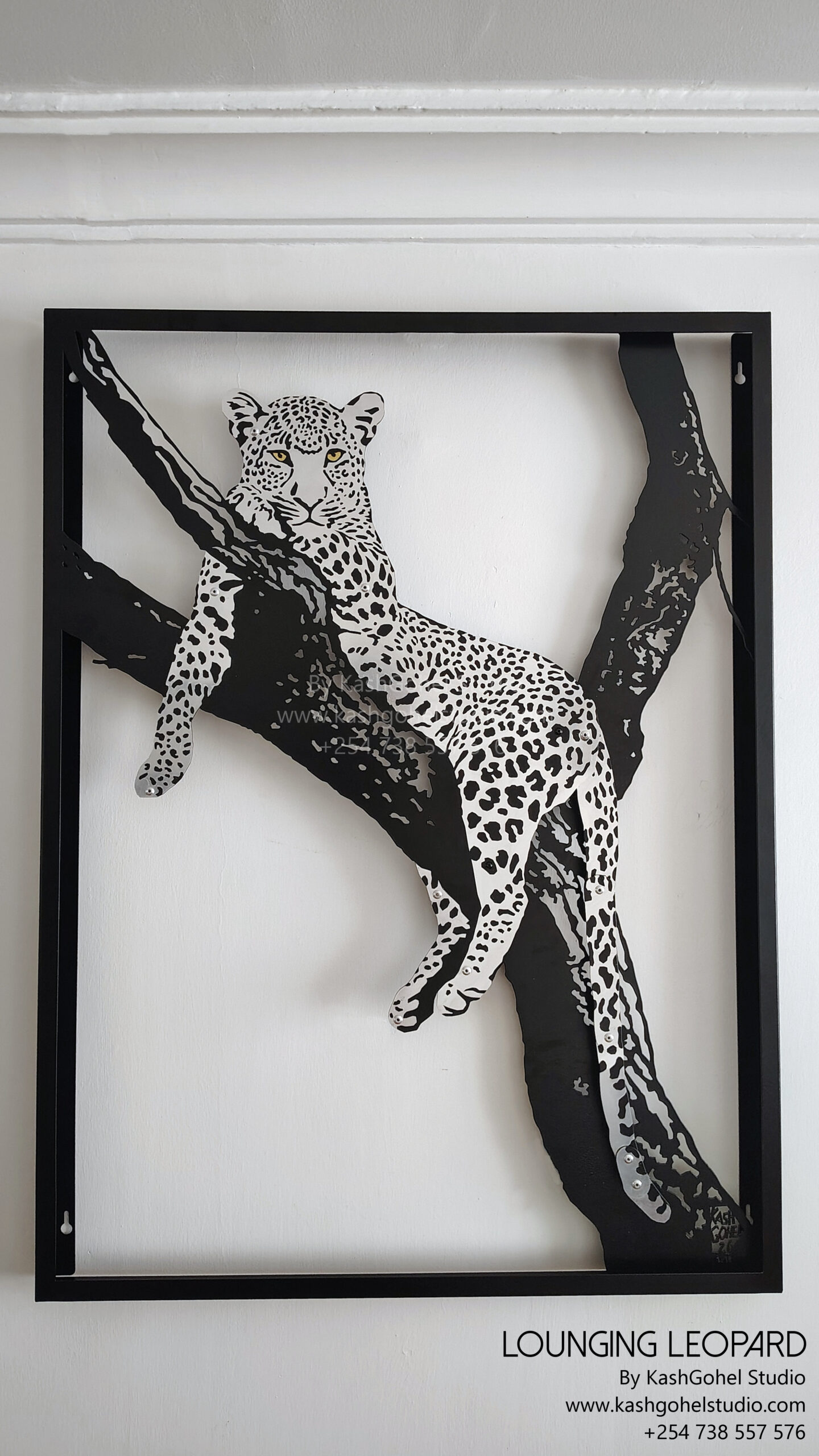 Lounging Leopard